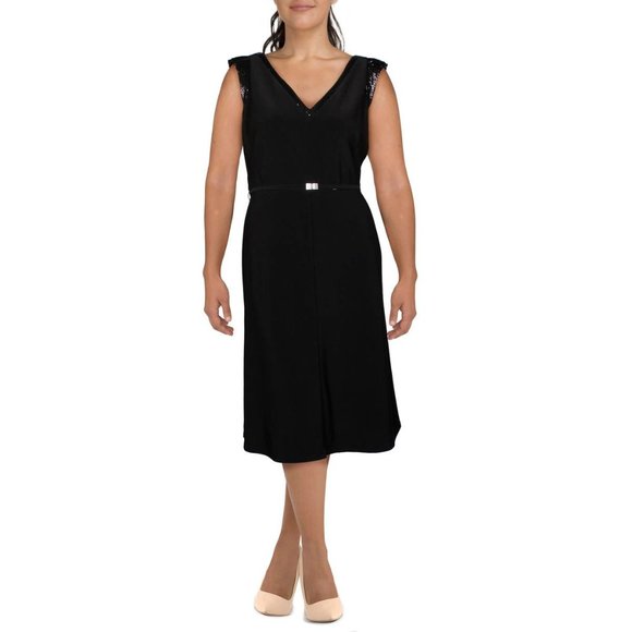 Lauren Ralph Lauren Dresses & Skirts - Black Lauren Ralph Lauren Sequined Cocktail Dress - NWT